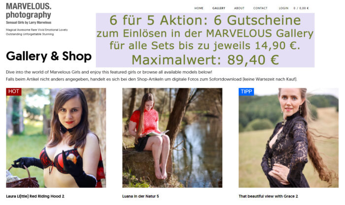 6er Prepaid Set Guthaben